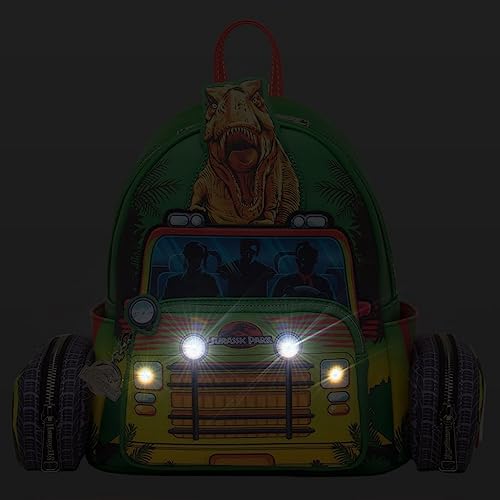 Loungefly Jurassic Park Light Up T-Rex Escape Mini Backpack