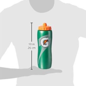 Gatorade Insulated Squeeze Bottle, Red, 30oz & Squeeze Bottle, 32 Ounce