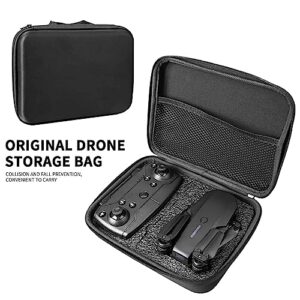 Drone Dual Camera Aerial Hd 4k Quadcopter Toy, Suitable For Adults, Folding Radio Controlled Aircraft,Follow Me, Brushless Motors, Circular Flight, Waypoint Flight, Altitude Hold, Headless Mode, (Three batteries)