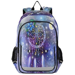 primary middle school backpack dream catcher bohemian kids book bags for teens kindergarten sturdy waterproof lightweight durable ages 6-12