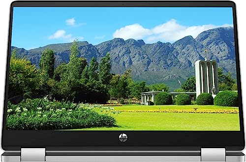 HP 2023 Convertible 2-in-1 Chromebook, 14" HD IPS Touchscreen, Intel Pentium Processor up to 3.30GHz, 8GB Ram, 128GB SSD, Super-Fast 6th Gen WiFi, Chrome OS (Renewed)