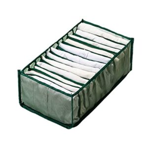 foldable cloth storage box storage clothes compartment storage mesh compartment drawer bag trouser box box housekeeping & organizers socks