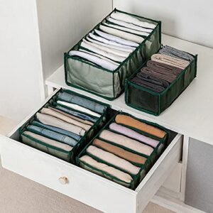 Foldable Cloth Storage Box Storage Clothes Compartment Storage Mesh Compartment Drawer Bag Trouser Box Box Housekeeping & Organizers Socks