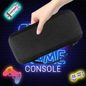 Jusy Carry Case Compatible with ASUS ROG Ally Handheld 7 inch 2023, Thickened Anti-Scratch Portable Shockproof Protective Storage Bag, Fit for Travel and Home Storage (Black)