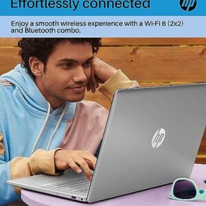 HP 2023 Newest 17.3" HD Touchscreen Laptop, for Business and Students, AMD Ryzen 5 7530U (Beats i7-1165G7), 16GB RAM, 1TB SSD, AMD Radeon Graphics, Wi-Fi 6, Bluetooth, Webcam, Windows 11 Home