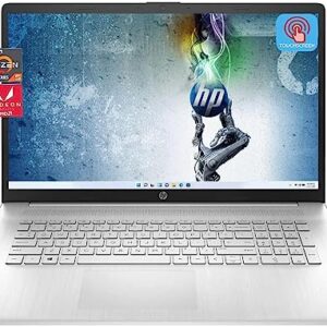 HP 2023 Newest 17.3" HD Touchscreen Laptop, for Business and Students, AMD Ryzen 5 7530U (Beats i7-1165G7), 16GB RAM, 1TB SSD, AMD Radeon Graphics, Wi-Fi 6, Bluetooth, Webcam, Windows 11 Home