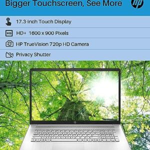 HP 2023 Newest 17.3" HD Touchscreen Laptop, for Business and Students, AMD Ryzen 5 7530U (Beats i7-1165G7), 16GB RAM, 1TB SSD, AMD Radeon Graphics, Wi-Fi 6, Bluetooth, Webcam, Windows 11 Home