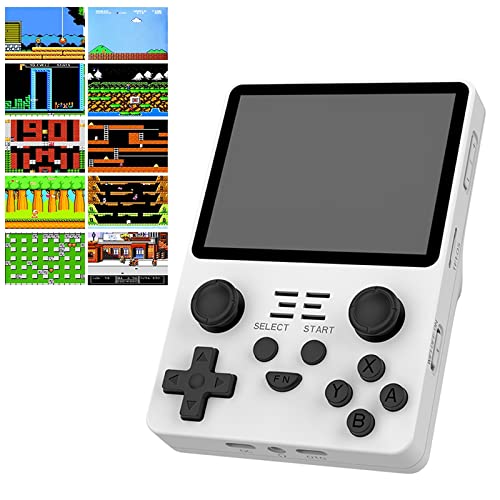 Portable Retro Handheld Games Console,3.5 Inch IPS Retro Console Open Source Classic Emulator Gaming Console,for Kids Xmas Gift-A