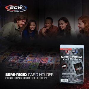 BCW SR1 Grading Submission Sleeves for PSA | Save & Grade Your Cards | Semi Rigid Card Holder 200ct
