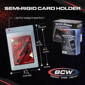 BCW SR1 Grading Submission Sleeves for PSA | Save & Grade Your Cards | Semi Rigid Card Holder 200ct