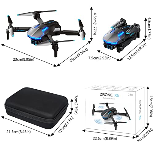 Foldable RC Quadcopter Drone With Single 4K FPV Camera For Kids And Adults, Mini RC Airplane WiFi RC Drone, One Button Start, Smart Obstacle Avoidance, Mutifunctional Helicopter