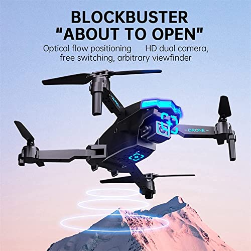 Foldable RC Quadcopter Drone With Single 4K FPV Camera For Kids And Adults, Mini RC Airplane WiFi RC Drone, One Button Start, Smart Obstacle Avoidance, Mutifunctional Helicopter