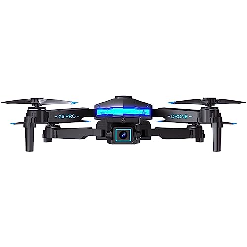 Foldable RC Quadcopter Drone With Single 4K FPV Camera For Kids And Adults, Mini RC Airplane WiFi RC Drone, One Button Start, Smart Obstacle Avoidance, Mutifunctional Helicopter