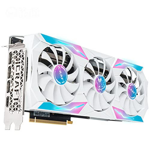 MAXSUN GeForce RTX 3070 Ti 8GB GDDR6X iCraft Limited Edition Video Gaming Graphics Card GPU for Computer Gaming PC, RGB, Metal Back Plate, PCI Express 4.0 x16 HDMI 2.1 ACGN Video Gaming Graphics Cards