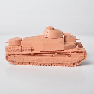SSMODEL 35623 1/35 3D Printed Resin Model Kit IJA Type 91 Heavy Tank