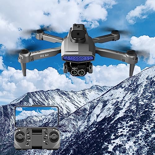 Drone With 4k HD FPV Camera, App Mobile Phone Control, Remote Control Toys Gifts For Boys Girls With Altitude Hold Headless Mode One Key Start Speed (Black)