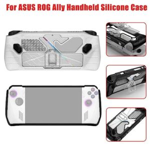 2023 New Silicone Protective Cover for ROG Ally Case Handheld Console,Soft Silicone Protective Skin Sleeve, Game Console Silicone Cover for ROG Allys Gamings Handheld