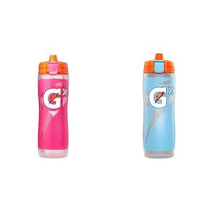 Gatorade Gx Bottle, Pink, 30 Oz & Gx Bottle, Light Blue