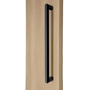 sucheta modern square design barn door handle,modern door handles push pull/rod door handles,for sliding glass shower/barn door/interior exterior door,5 sizes (size: 1000mm x 962mm)