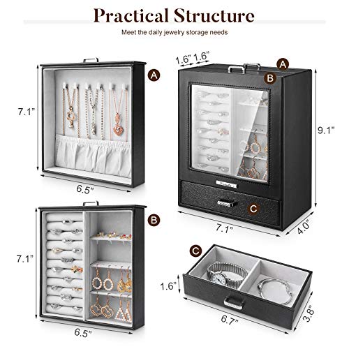 Homde Jewelry Organizer + Jewelry Stand