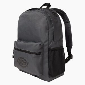 Dickies Logo Backpack, Charcoal, One Size