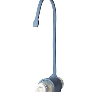 Canela Cane 2.0 Hands Free Holder - Bottle Holder for Baby Self Feeding for Standard Sized Bottles, Baby Must Haves, Adjustable Lightweight Silicone Baby Bottle Baby Feeder (Light Blue)