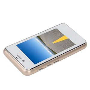 pssopp unlocked cellphone, wifi mini smartphone 1680mah 5mp rear camera for gifts (gold)
