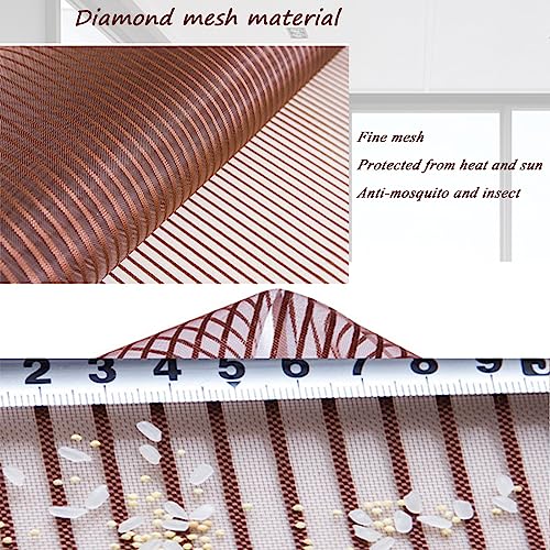 Magnetic Screen Door Mesh, Size: 67 x 87in/170 x 220cm, Magnet Closure Doors Curtain Netting for Patio Apartment Backyard Balcony Decor Anti Bug Keep Flies Away