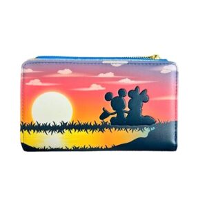 loungefly exclusive mickey and minnie forever wallet