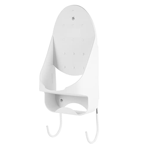 Veemoon 1pc Iron Rack Towel Holder Stand Wall Mounted Clothing Rack Over Door Clothes Hanger Rack Spray Bottle Holder Ironing Board Hanger Door Ironing Board Hanger Storage Wall Rack Pbt