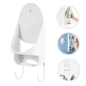 Veemoon 1pc Iron Rack Towel Holder Stand Wall Mounted Clothing Rack Over Door Clothes Hanger Rack Spray Bottle Holder Ironing Board Hanger Door Ironing Board Hanger Storage Wall Rack Pbt