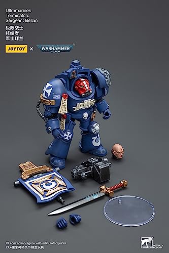 JoyToy Warhammer 40K: Ultramarines Terminators SGT. Bellan 1:18 Scale Action Figure