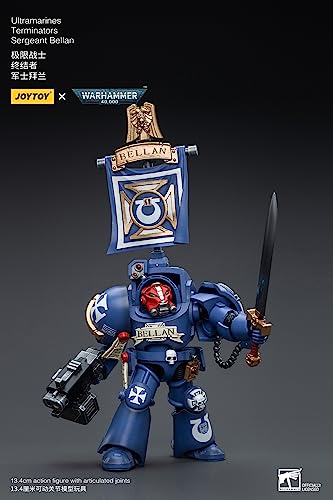 JoyToy Warhammer 40K: Ultramarines Terminators SGT. Bellan 1:18 Scale Action Figure