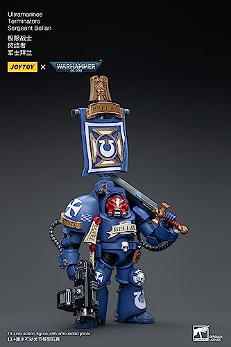 JoyToy Warhammer 40K: Ultramarines Terminators SGT. Bellan 1:18 Scale Action Figure