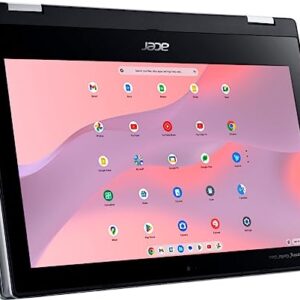 acer 2023 Newest Chromebook Spin 311 2-in-1 Laptop, 11.6" Touchscreen Display, MediaTek Kompanio 500 MT8183C, 4GB RAM, 64GB eMMC, MediaTek Integrated Graphics, Bluetooth, Wi-Fi, Chrome OS, Silver
