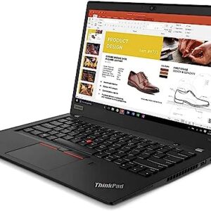 Lenovo ThinkPad T490s 14.0'' FHD Laptop, Intel Quad-Core i5-8365U up to 3.90GHz, 16GB DDR4 RAM, 512GB SSD, Fingerprint, Backlit Keyboard, Windows 10 Pro 64-bit (Renewed)