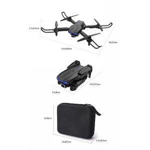 Mini Drone with 1080P Dual HD Camera，Dual Battery Foldable Remote Control Small Drones,One Key Start,Headless Mode,Altitude Hold,360 Flip,Drone for Adults,Toys Gifts for Kids