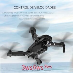 Foldable Remote Control Drone with Dual HD Camera Explore and Record Your Adventures (Black)