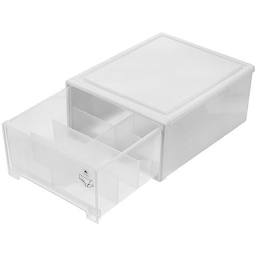 Alipis Underwear Drawer Organizer Sock Bra Storage Boxes Foldable Dresser Closet Organizers for Storing Bras Underpants Ties Belts Baby Clothes Dress Gloves Sock Storage Case