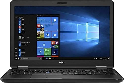 Dell Latitude E5580 Business Laptop, 15.6" FHD(1920x1080), Intel Core i5-6300U 1.6GHz, 16GB Ram, 512GB SSD, Webcam, Windows 10 Pro 64bit (Renewed)