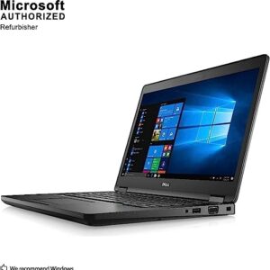 Dell Latitude E5580 Business Laptop, 15.6" FHD(1920x1080), Intel Core i5-6300U 1.6GHz, 16GB Ram, 512GB SSD, Webcam, Windows 10 Pro 64bit (Renewed)