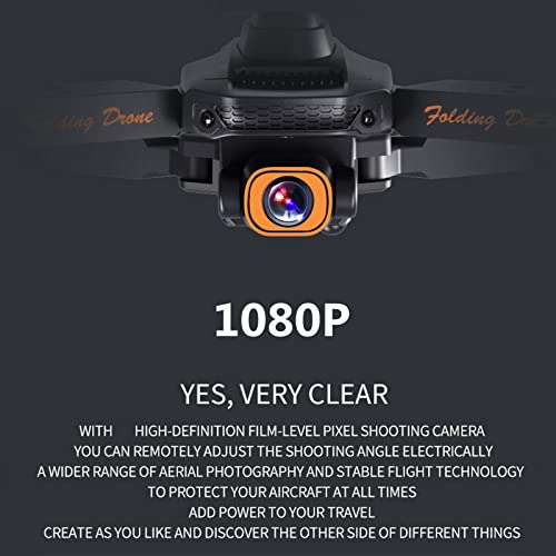 Qiopertar Mini Drone With 1080P Dual HD FPV Camera Remote Control Toys Gifts For Boys Girls With Altitude Hold Headless Mode One Key Start Speed Adjustment For Adults