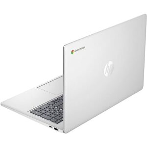 HP Chromebook 8GB RAM for School Students Adults| 4Core Intel Processor N200 |15.6inch IPS Display| Backlit Keyboard| Wireless Wi-Fi6| USB Type C| Webcam| Fast Charge (8GB RAM |64GB eMMC+32G SD Card)