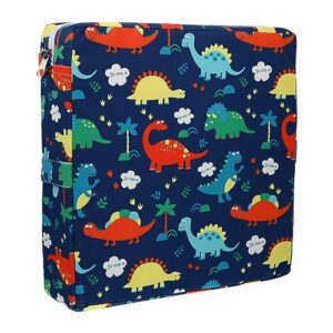 ibasenice 1 pc booster pad travel booster kids placemats for dining table booster seats baby chair pad adjustable highchair booster baby high chair insert pad polyester blue seat pad toddler