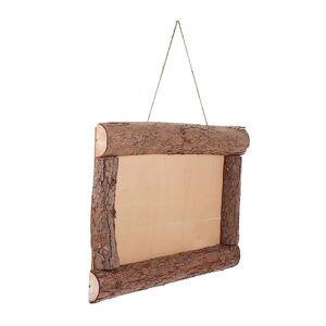 dechous 1pc wooden picture frame ornament photo frame vintage frames frame for oil painting wood frames wooden display stand wood picture frames wooden empty frame frames for pictures baby