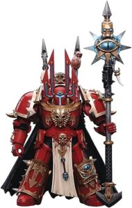 joytoy warhammer 40k: chaos space marines crimson slaughter sorcerer lord in terminator armour 1:18 scale figure
