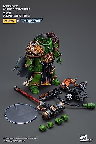 JoyToy Warhammer 40K: Salamanders Captain Adrax Agatone 1:18 Scale Action Figure