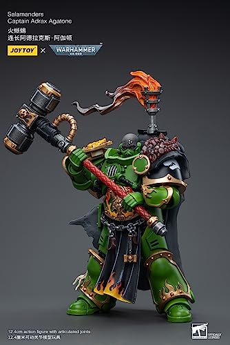 JoyToy Warhammer 40K: Salamanders Captain Adrax Agatone 1:18 Scale Action Figure