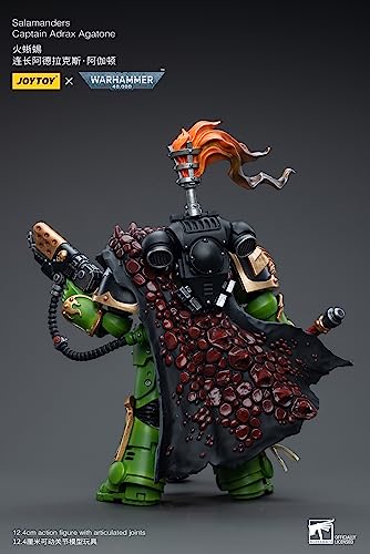 JoyToy Warhammer 40K: Salamanders Captain Adrax Agatone 1:18 Scale Action Figure