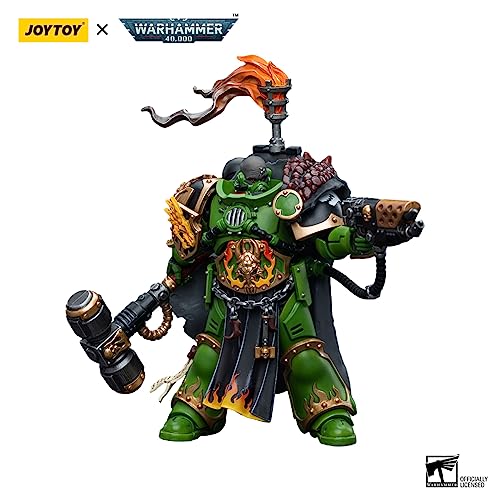 JoyToy Warhammer 40K: Salamanders Captain Adrax Agatone 1:18 Scale Action Figure